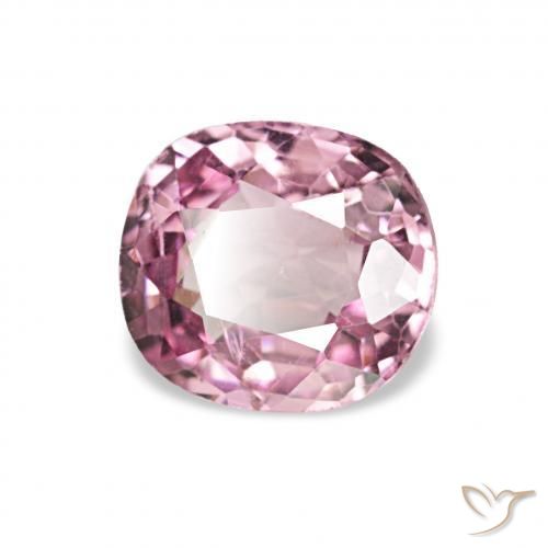 0.64캐럿 천연 핫 핑크 스피넬, 방석, VS