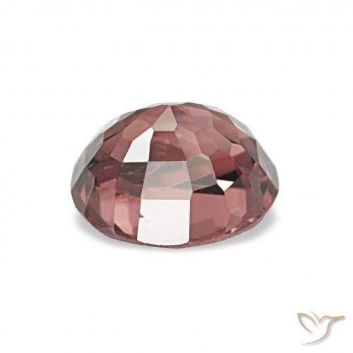 0.80캐럿 천연 다크 레드 스피넬, 타원형, VS-SI