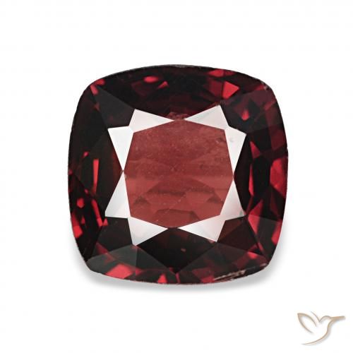 0.98ct 딥 레드 스피넬, 방석, VVS