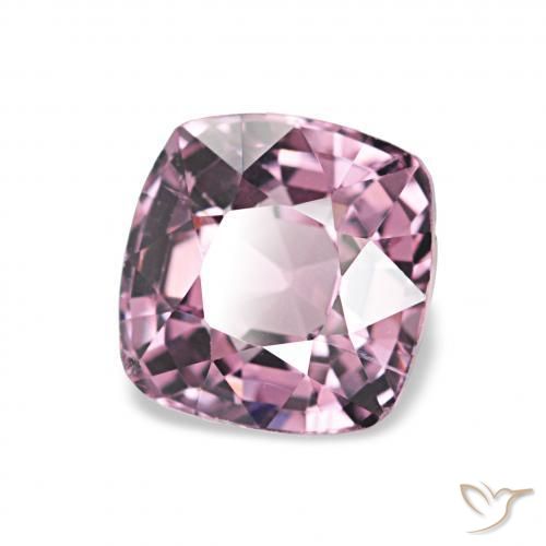 1.08캐럿 천연 딥 모브 톤 스피넬, 방석, VVS