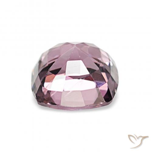 1.08캐럿 천연 딥 모브 톤 스피넬, 방석, VVS