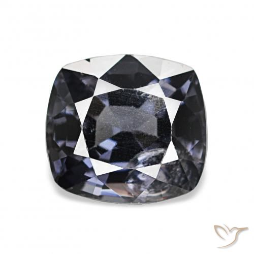 1.57ct 다크 실버 스피넬, 방석, VS