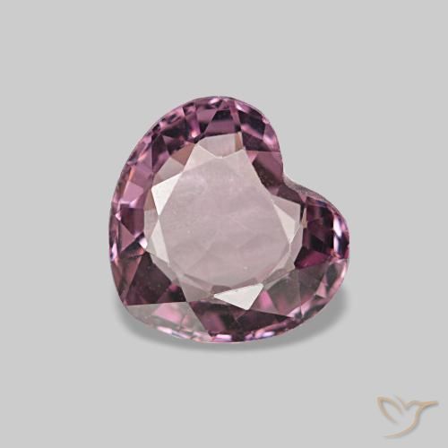 0.63ct 퍼플 스피넬, 하트, VVS