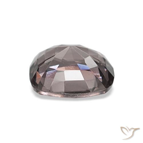 1.04캐럿 천연 Neutral Purple 스피넬, 쿠션 컷, 6.1×5.7 mm, VVS-VS