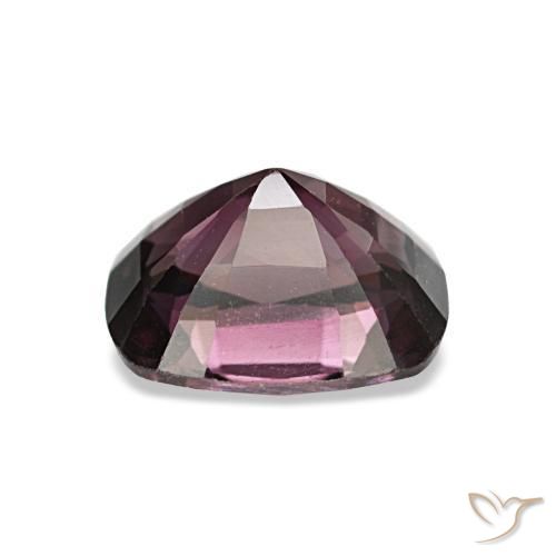 1.49캐럿 천연 와인 퍼플 스피넬, 쿠션 컷, 7.3×6.1 mm, VVS-VS