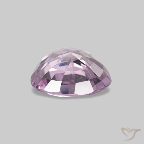 0.61캐럿 천연 로얄 퍼플 핑크 스피넬, 하트 모양, 5.8×5.3 mm, VS