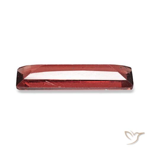 0.72캐럿 천연 미디엄 레드 스피넬, 바게트, 10.4×3 mm, VVS-VS