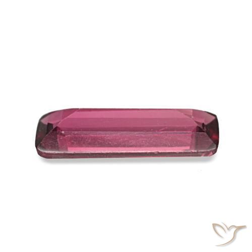 0.51캐럿 천연 미디엄 퍼플 스피넬, 바게트, 8×3.2 mm, VVS-VS