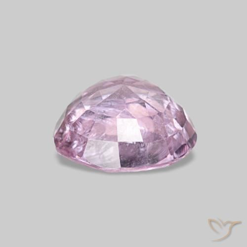 0.92캐럿 천연 핑크빛이 도는 바이올렛 퍼플 스피넬, 하트 모양, 6.2×5.7 mm, VS-SI