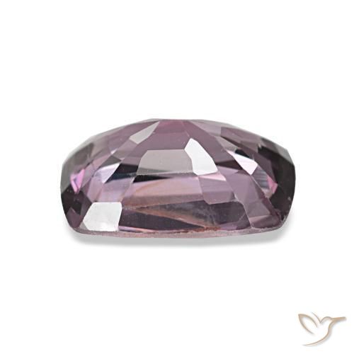 1.34캐럿 천연 라즈베리 레드 톤 스피넬, 쿠션 컷, 7.8×5.8 mm, VVS-VS
