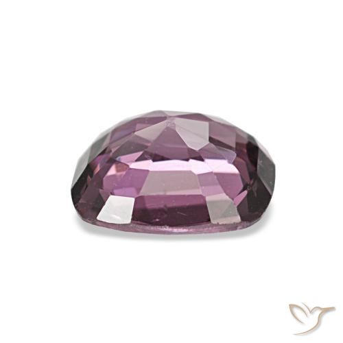 1.06캐럿 천연 와인 퍼플 스피넬, 쿠션 컷, 6.5×5.8 mm, VVS-VS