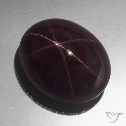 71.96ct 자연스러운 마호가니 레드 스타가넷, 타원형, 불투명체