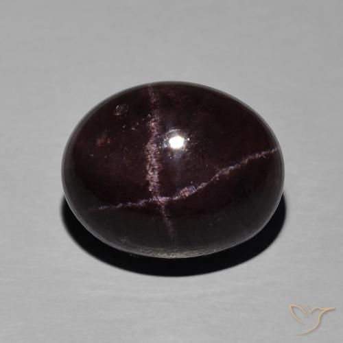 14.23ct 자연스러운 마호가니 레드 스타가넷, 타원형, 불투명체