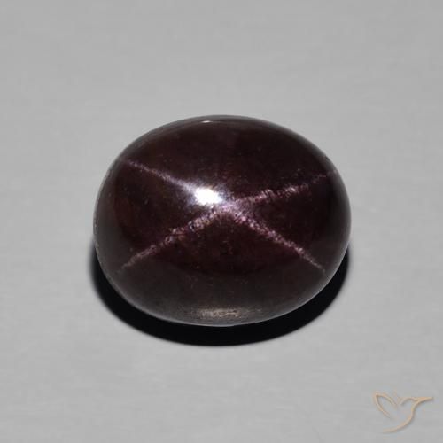 8.85ct 자연스러운 마호가니 레드 스타가넷, 타원형, 불투명체