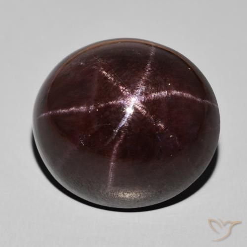 51.55ct 자연스러운 마호가니 레드 스타가넷, 타원형, 불투명체