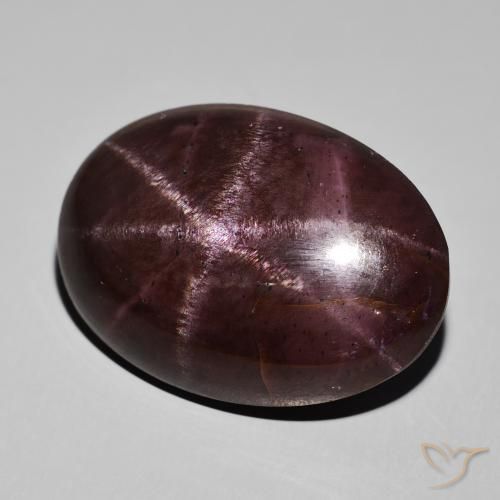 68.34ct 자연스러운 마호가니 레드 스타가넷, 타원형, 불투명체