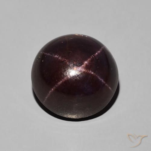 10.73ct 자연스러운 마호가니 레드 스타가넷, 둥근, 불투명체