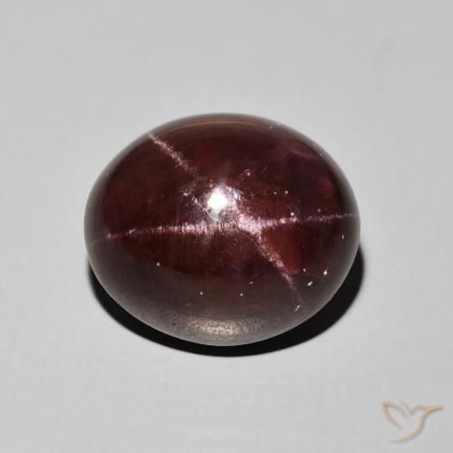 29.19ct 자연스러운 마호가니 레드 스타가넷, 타원형, 불투명체