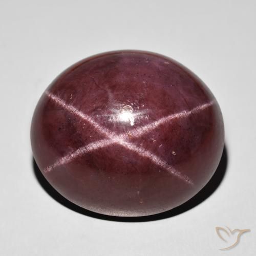 76.64ct 자연스러운 마호가니 레드 스타가넷, 타원형, 불투명체