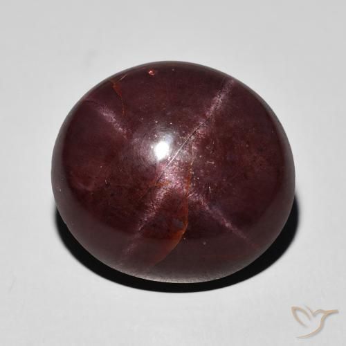 29.61ct 자연스러운 마호가니 레드 스타가넷, 타원형, 불투명체