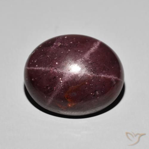 36.82ct 자연스러운 마호가니 레드 스타가넷, 타원형, 불투명체
