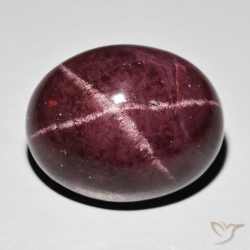 54.33ct 자연스러운 마호가니 레드 스타가넷, 타원형, 불투명체