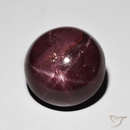 26.49ct 자연스러운 마호가니 레드 스타가넷, 둥근, 불투명체