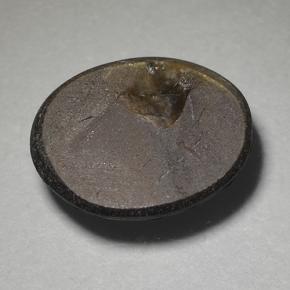 2.25캐럿 천연 검은색 스타 사파이어, 타원형 컷, 불투명체