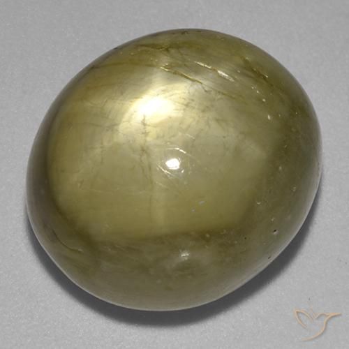 21.21ct 자연스러운 금 스타 사파이어, 타원형, 불투명체