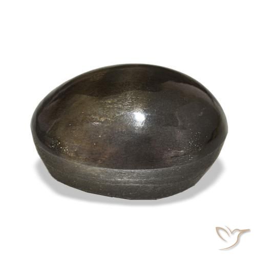 14.54캐럿 천연 Medium Light-Brown 스타 썬스톤, 타원형 컷, 불투명체