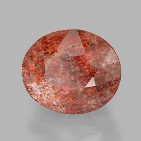 2.75캐럿 천연 오렌지 선스톤, 투명한, 9.6×8.1 mm, 투명/반투명