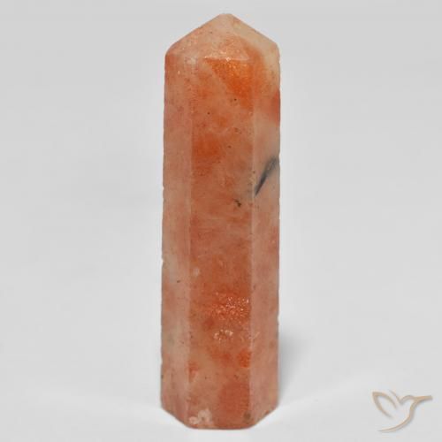 42.95ct 자연스러운 주황색 썬스톤, 팬시한, 불투명체