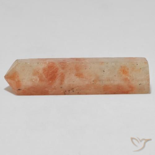 38.34ct 자연스러운 모카 오렌지 썬스톤, 팬시한, 불투명체