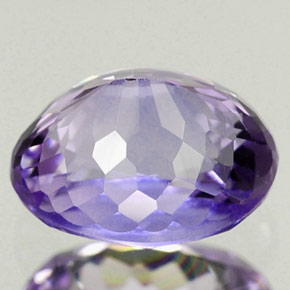1.67캐럿 천연 바이올렛 블루 탄자나이트, 타원형 컷, 7.5×6.1 mm, VVS-VS
