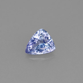 0.68캐럿 천연 바이올렛 블루 탄자나이트, 트릴리언, 6.1×5.2 mm, VVS-VS