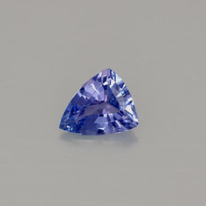 0.62캐럿 천연 바이올렛 블루 탄자나이트, 트릴리언, 6.5×5.4 mm, VVS
