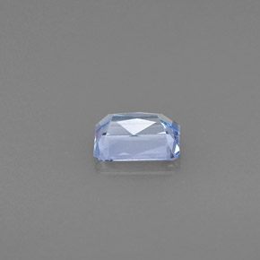 0.53캐럿 천연 바이올렛 블루 탄자나이트, 에메랄드 컷, 5.6×3.9 mm, VVS-VS