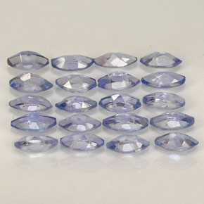캐럿 천연 바이올렛 블루 탄자나이트 보석, 마퀴즈, 4.1×2.2 mm, VVS-VS