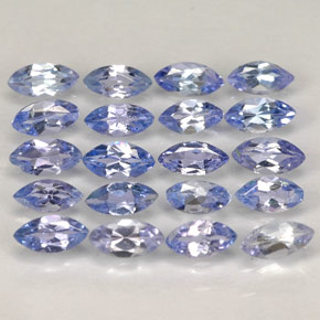 캐럿 천연 바이올렛 블루 탄자나이트 보석, 마퀴즈, 4.2×2 mm, VVS-VS