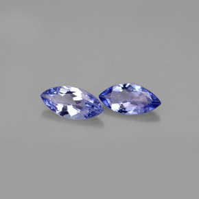 캐럿 천연 바이올렛 블루 탄자나이트 보석, 마퀴즈, 6.9×3.5 mm, VVS-VS