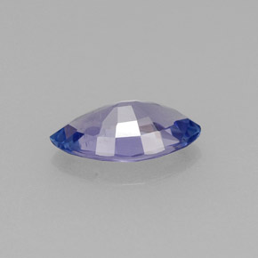 0.78캐럿 천연 바이올렛 블루 탄자나이트, 마퀴즈, 8.5×4.8 mm, VS