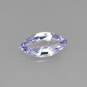 0.55캐럿 천연 푸르스름한 바이올렛 탄자나이트, 마퀴즈, 8.1×4.2 mm, VVS