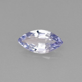 0.55캐럿 천연 푸르스름한 바이올렛 탄자나이트, 마퀴즈, 8.1×4.2 mm, VVS