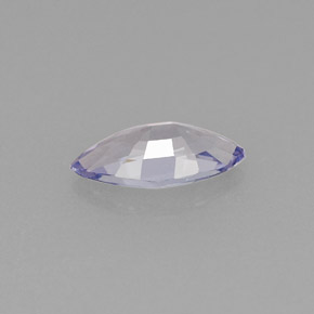 0.55캐럿 천연 푸르스름한 바이올렛 탄자나이트, 마퀴즈, 8.1×4.2 mm, VVS