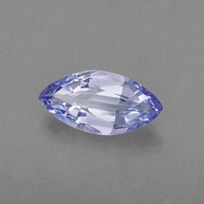 0.76캐럿 천연 바이올렛 블루 탄자나이트, 마퀴즈, 9.1×4.5 mm, VS