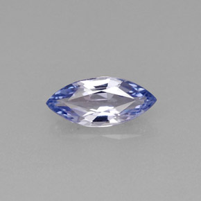 0.49캐럿 천연 바이올렛 블루 탄자나이트, 마퀴즈, 8×3.6 mm, VVS-VS