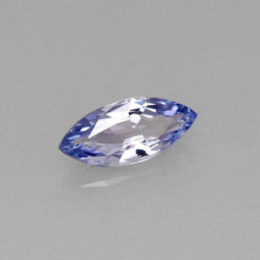 0.49캐럿 천연 바이올렛 블루 탄자나이트, 마퀴즈, 8×3.6 mm, VVS-VS
