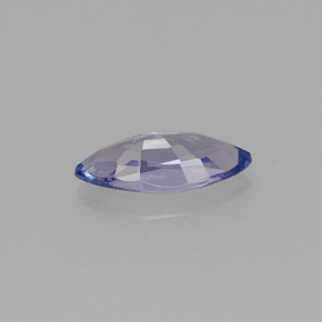 0.49캐럿 천연 바이올렛 블루 탄자나이트, 마퀴즈, 8×3.6 mm, VVS-VS