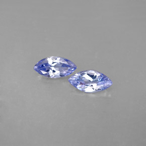 캐럿 천연 바이올렛 블루 탄자나이트 보석, 마퀴즈, 6.9×3.5 mm, VVS-VS