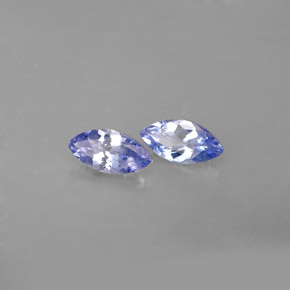 캐럿 천연 바이올렛 블루 탄자나이트 보석, 마퀴즈, 6.9×3.5 mm, VVS-VS